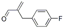 Benzenepropanal, 4-fluoro-alpha-methylene- (9CI) Structure