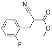 Methyl 2-cyano-3-(2-fluorophenyl)propanoate Structure