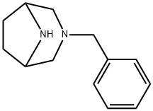 3-BENZYL-3,8-DIAZABICYCLO[3.2.1]옥탄 구조식 이미지