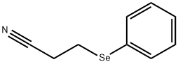 3-(Phenylseleno)propionitrile 구조식 이미지