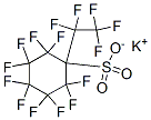 potassium decafluoro(pentafluoroethyl)cyclohexanesulphonate 구조식 이미지