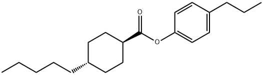 4-н-пропилфенил транс-4-н-pentylcyclohexanecarboxylate структурированное изображение