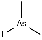 DIMETHYLARSENIC IODIDE Structure