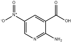 2-Amino-5-nitronicotinic acid 구조식 이미지