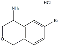 676134-73-9 6-bromo-3,4-dihydro-1H-isochromen-4-amine hydrochloride