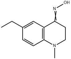 4(1H)-Quinolinone,6-ethyl-2,3-dihydro-1-methyl-,oxime(9CI) 구조식 이미지