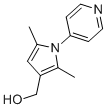 1H-PYRROLE-3-METHANOL, 2,5-DIMETHYL-1-(4-PYRIDINYL)- Structure