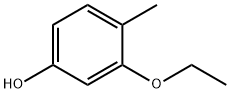 Phenol, 3-ethoxy-4-methyl- (9CI) Structure