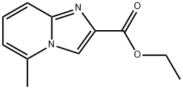 5-METHYL-IMIDAZO[1,2-A]PYRIDINE-2-CARBOXYLIC ACID ETHYL ESTER 구조식 이미지