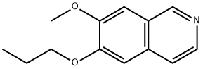 이소퀴놀린,7-메톡시-6-프로폭시-(9CI) 구조식 이미지