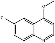 4-METHOXY-6-CHLOROQUINOLINE 구조식 이미지