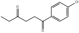 1-(4-CHLORO-PHENYL)-HEXANE-1,4-DIONE Structure