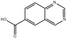 6-Quinazolinecarboxylic acid (9CI) 구조식 이미지