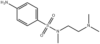 4-AMINO-N-((DIMETHYLAMINO)ETHYL)-N-METHYLBENZENESULFONAMIDE Structure