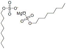 octyl hydrogen sulphate, magnesium salt Structure