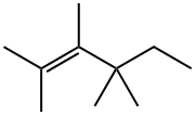 2,3,4,4-테트라메틸헥스-2-엔 구조식 이미지