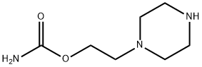 1-Piperazineethanol,carbamate(ester)(9CI) Structure
