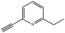 Pyridine, 2-ethyl-6-ethynyl- (9CI) Structure