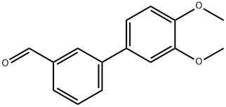 3',4'-DIMETHOXYBIPHENYL-3-CARBALDEHYDE Structure