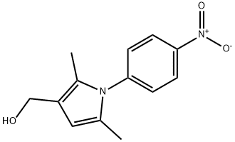 1H-PYRROLE-3-METHANOL, 2,5-DIMETHYL-1-(4-NITROPHENYL)- Structure