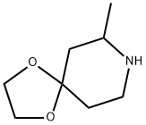 7-Methyl-1,4-dioxa-8-azaspiro[4.5]decane Structure
