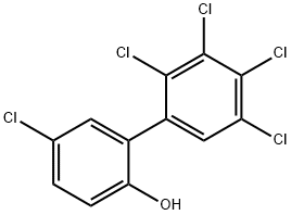 2-HYDROXY-2',3',4',5,5'-PENTACHLOROBIPHENYL Structure