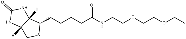 1H-Thieno[3,4-d]iMidazole-4-pentanaMide, N-[2-(2-ethoxyethoxy)ethyl]hexahydro-2-oxo-, (3aS,4S,6aR)- 구조식 이미지