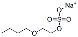 나트륨2-부톡시에틸황산염 구조식 이미지