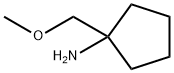 Cyclopentanamine, 1-(methoxymethyl)- (9CI) Structure