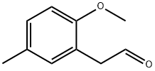 2-(2-METHOXY-5-METHYLPHENYL)ACETALDEHYDE Structure