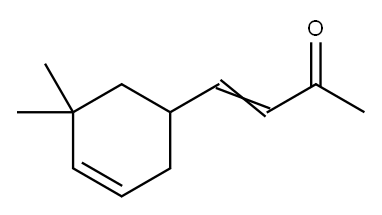 4-(5,5-dimethyl-3-cyclohexen-1-yl)-3-buten-2-one  구조식 이미지