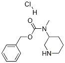 PIPERIDIN-3-YLMETHYL-CARBAMICACID벤질에스테르-HCl 구조식 이미지