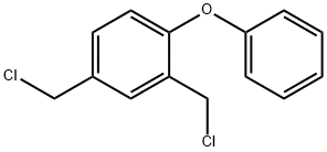 2,4-BIS(CHLOROMETHYL)DIPHENYLOXIDE Structure