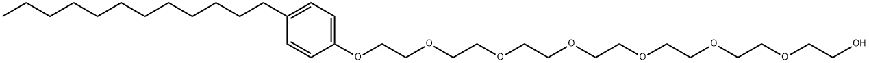 20-(4-dodecylphenoxy)-3,6,9,12,15,18-hexaoxaicosan-1-ol Structure