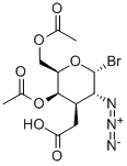 A-D-GALACTOPYRANOSYL BROMIDE, 2-AZIDO-2-DEOXY-, 3,4,6-TRIACETATE 구조식 이미지