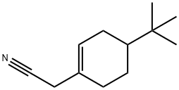 4-(isobutyl)-1-cyclohexene-1-acetonitrile Structure