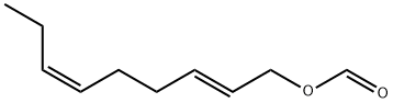 (2E,6Z)-nona-2,6-dienyl formate 구조식 이미지