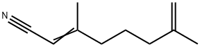 3,7-디메틸옥타-2,7-디엔니트릴 구조식 이미지