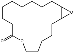 7,18-dioxabicyclo[15.1.0]octadecan-8-one Structure
