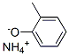 ammonium o-cresolate Structure