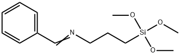 N-benzylidene-3-(trimethoxysilyl)propylamine  Structure