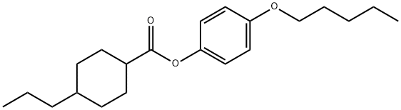 4-Methylphenyl 4-n-propylcyclohexanecarboxylate 구조식 이미지