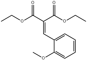 2-Methoxybenzylidenemalonic acid diethyl ester Structure