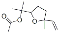 tetrahydro-alpha,alpha,5-trimethyl-5-vinylfurfuryl acetate 구조식 이미지