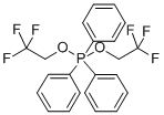 BIS(2,2,2-TRIFLUOROETHOXY)TRIPHENYLPHOSPHORANE Structure