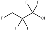 1-Chloro-1,1,3,3,3-pentafluoropropane 구조식 이미지