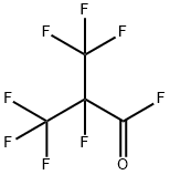 PERFLUORO(2-METHYLPROPANOYL)FLUORIDE Structure