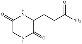 2-Piperazinepropanamide,3,6-dioxo-(9CI) Structure