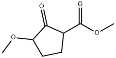 METHYL 3-METHOXY-2-OXO-1-CYCLOPENTANECARBOXYLATE Structure