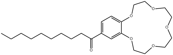 4-DECANOYLBENZO-15-CROWN-5 Structure